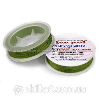 Нитки для бисера Tytan 100 Spark Beads (100м)